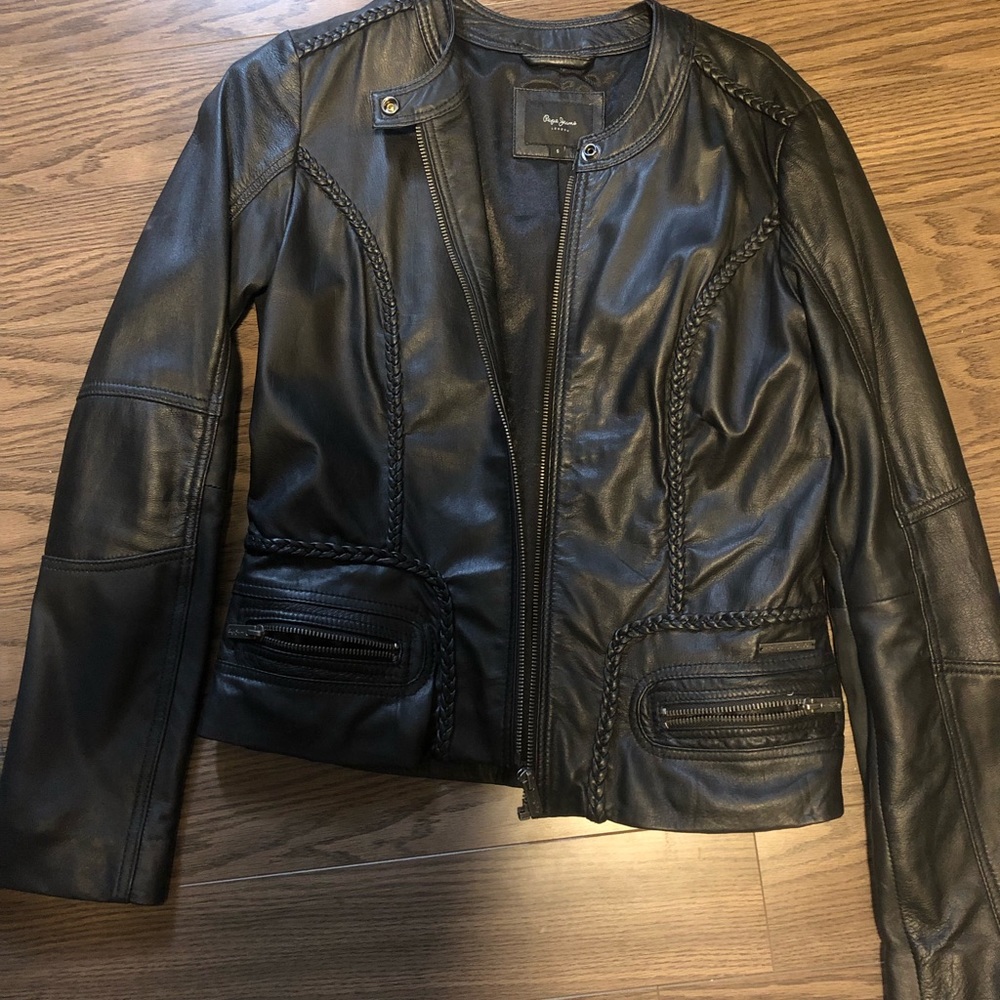 Leather Pepe Jacket